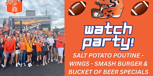 Cuse - Notre Dame Watch Party @ Heritage Hill