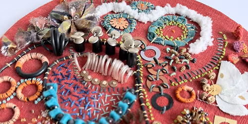 Abstract Modern Embroidery Workshop