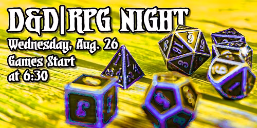 D&D|RPG Night at Local Ties