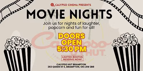 Calypso Movie Night: Adventure & Laughs Double Feature!