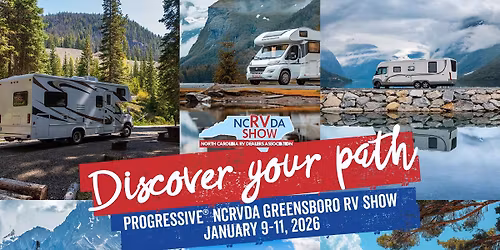 2026 Progressive NCRVDA RV Show - Saturday at First Horizon Coliseum at Greensboro Complex