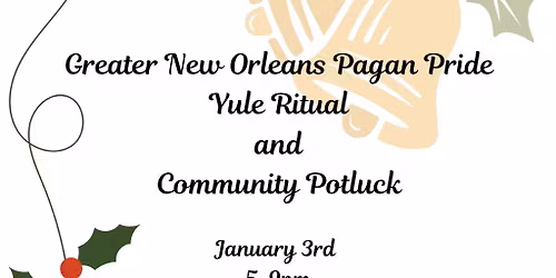 Yule Ritual and Community Potluck