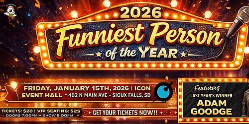 2026's Funniest Comic of The Year Comedy LIVE @ ICON Events
