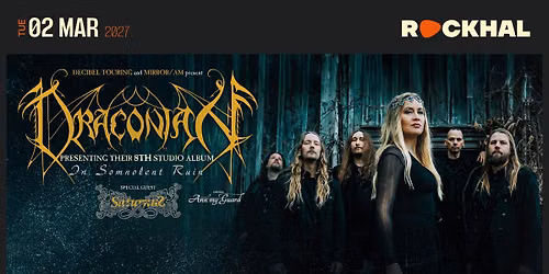DRACONIAN \u2022 Rockhal, Luxembourg