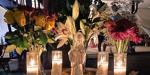 ALTAR OF FRUITS AND FLOWERS