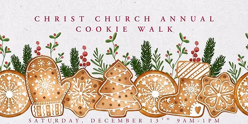 Christ Church Annual Cookie Walk