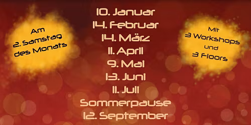 Fiesta Pasi\u00f3n - 3 Workshops & 3 Floors