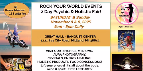 2 Day Psychic & Holistic Fair in Midland!