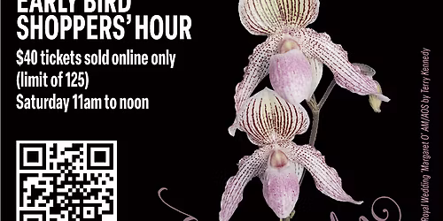 Early Bird Shoppers' Hour (avoid the crowds)