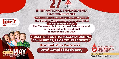 27th International Thalassemia Day Conference
