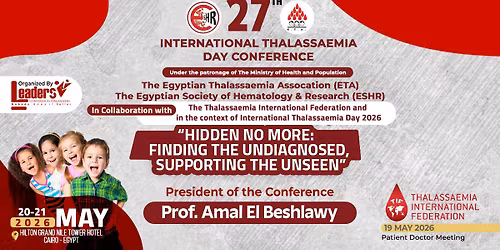 27th International Thalassemia Day Conference