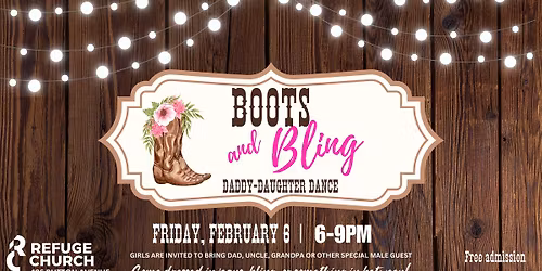 BOOTS & BLING Daddy & Daughter Dance - Manteca - Free Admission