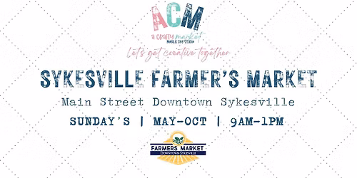 a crafty market @ the Sykesville Farmers Market