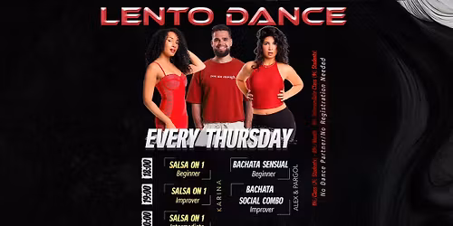 Salsa On 1 & Bachata Sensual Dance Class | Every Thursday (18:00-22:00)