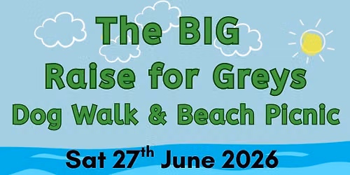 The BIG Raise for Greys Dog Walk and Beach Picnic