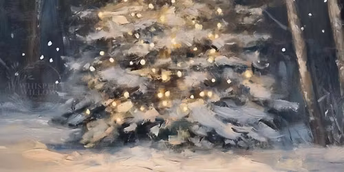 Enlightened 3D Christmas Tree Painting Party