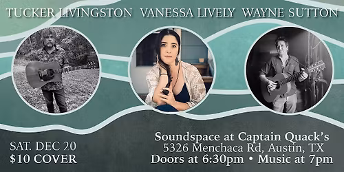 Tucker Livingston, Vanessa Lively, and Wayne Sutton