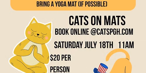 July Yoga with Cats