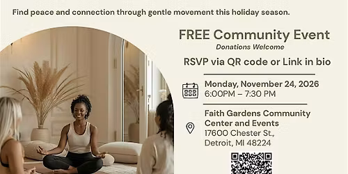 Holiday Healing: A Grief Yoga Experience