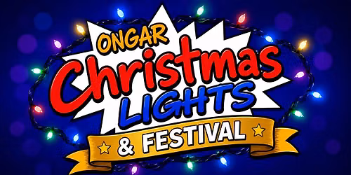 Turning on the Ongar Christmas Lights