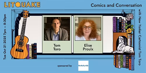 Comics and Conversation with New Yorker Cartoonist Tom Toro