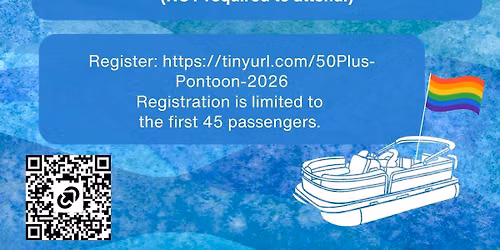 LGBTQ 50+ Pontoon Ride