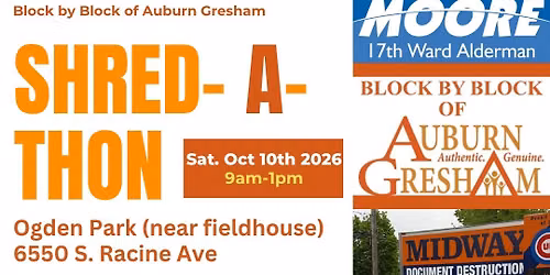 17th Ward Community Shred A Thon & Electronics Recycling