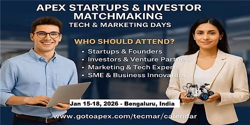 Apex Tech & Marketing Days | Apex Master Expos in Bengaluru, India