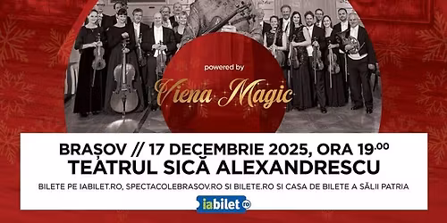 CONCERT DE CRACIUN "BEST OF VIENNA" cu RUSSELL McGREGOR-BRASOV