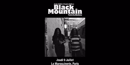 AMBER WEBBER & STEPHEN MCBEAN FROM BLACK MOUNTAIN - TWIN OSCILLATIONS