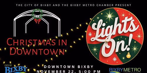 Christmas in Downtown Lights On!