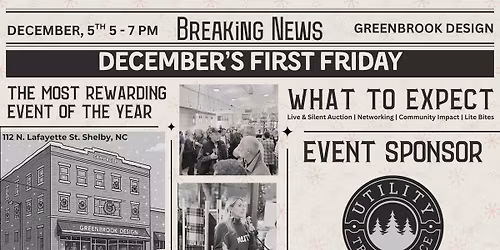 December's First Friday at Greenbrook Design