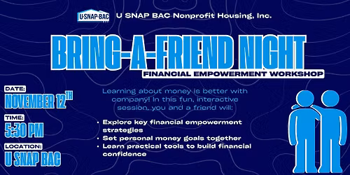 Bring-A-Friend Night: Financial Empowerment Workshop