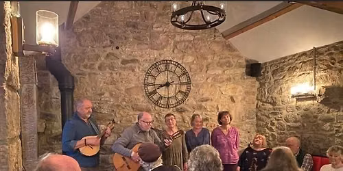 Cheviot Folk Night in the Courtyard Barn
