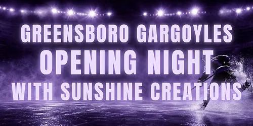 HOCKEY FOR HUNGER - Greensboro Gargoyles Opening Night October 16, 2026