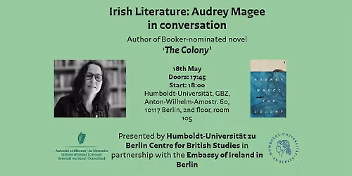 Irish Literature: Audrey Magee in conversation