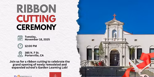 Ribbon Cutting Ceremony- St. Anne's School