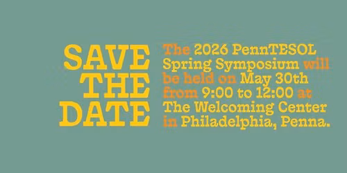 2026 PennTESOL Spring Symposium