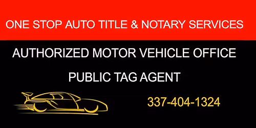 One Stop Auto Title & Notary Open on Saturday