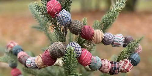 Holiday Scrap Fabric Garland Workshop