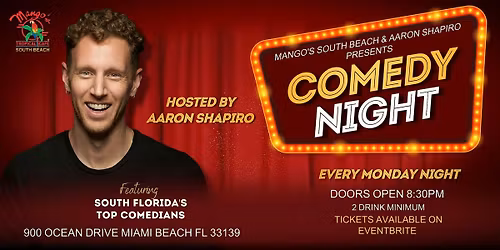 Comedy Night at Mango\u2019s Miami Beach