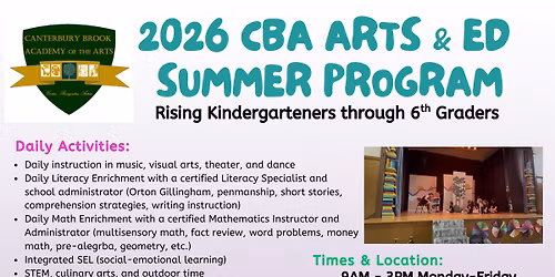 CBA Summer Program 2026