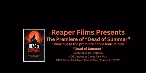 The Premiere of "Dead of Summer"