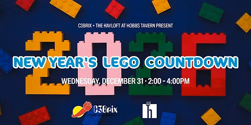 New Year's  Lego Countdown with C3Brix!