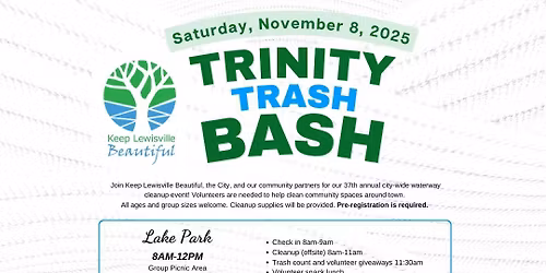 KLB's Trinity Trash Bash