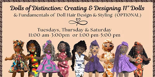 Dolls of Distinction: Create & Design Your 11" Dolls