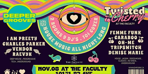 Twisted Cherry x Deeper Grooves - 2 Room Experience