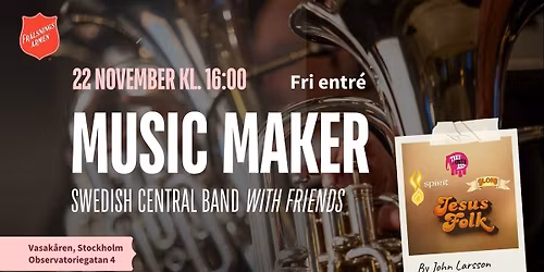 Music Maker - Swedish Central Band, solist Johanna Engholm