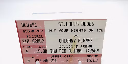 St. Louis Blues at Calgary Flames at Scotiabank Saddledome