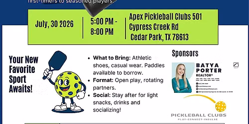 Pickleball Social | Summer Mixer 2026